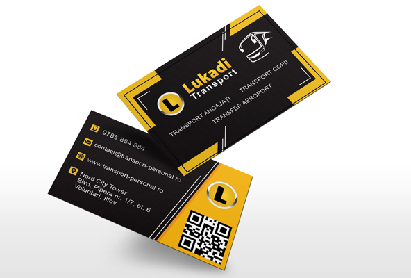 carti de vizita Lukadi Transport